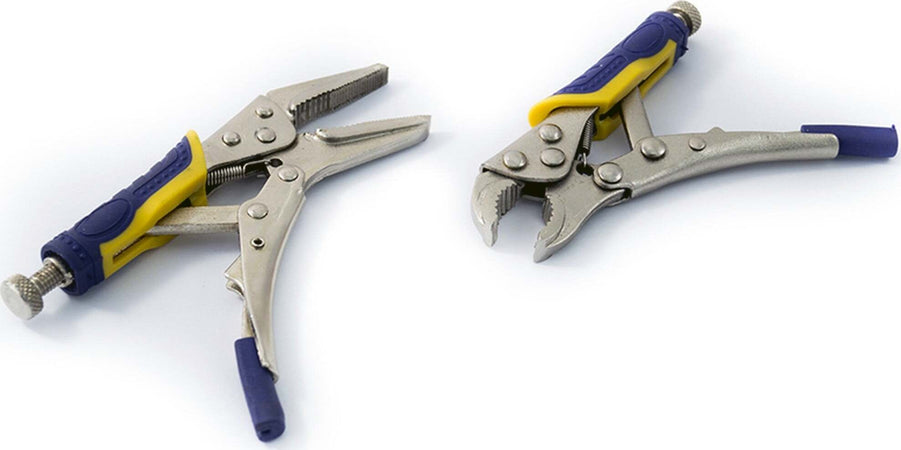 KIT 2 MINI PINZE PINZA GRIP BECCO CURVO LUNGA MORSETTO AUTOBLOCCANTE A SCATTO Fai da te/Utensili elettrici e a mano/Utensili a mano/Pinze e tenaglie/Set pinze Trade Shop italia - Napoli, Commerciovirtuoso.it