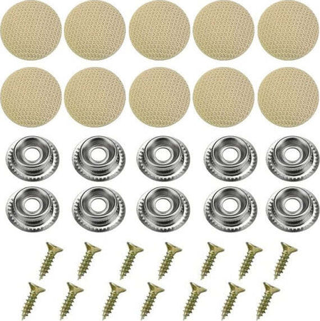 Kit-20pz-Viti-Per-Riparazione-Tetto-Tettuccio-Scollato-Staccato-Auto-Color-Beige