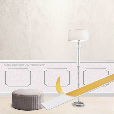 KIT 2mq di Boiserie Già tagliate Autoadesive in Polistrutturato pronte in 5min Mod. NICOLE Fai da te/Prodotti per la costruzione/Materiali da costruzione/Pavimenti/Materiali per pavimenti/Battiscopa Eternal Parquet - Ariano Irpino, Commerciovirtuoso.it