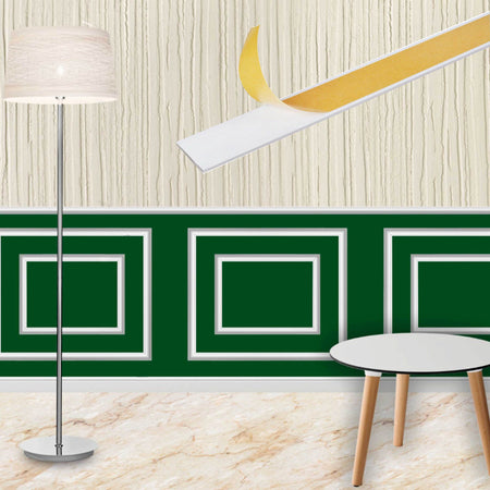 KIT 2mq di Boiserie Già tagliate Autoadesive in Polistrutturato pronte in 5min Mod. NISIDE Fai da te/Prodotti per la costruzione/Materiali da costruzione/Pavimenti/Materiali per pavimenti/Battiscopa Eternal Parquet - Ariano Irpino, Commerciovirtuoso.it