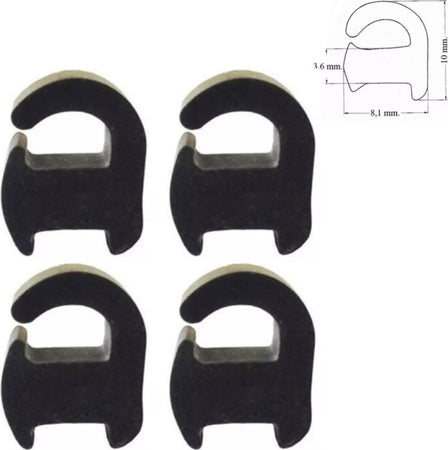 Kit-4-gommini-griglie-cucina-Whirlpool-Indesit-paracolpi-antigraffio