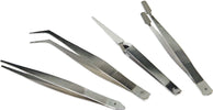 Kit 4 pinzette in metallo per bricolage Fai da te/Utensili elettrici e a mano/Utensili a mano/Pinze e tenaglie/Set pinze Led Mall Home - Napoli, Commerciovirtuoso.it