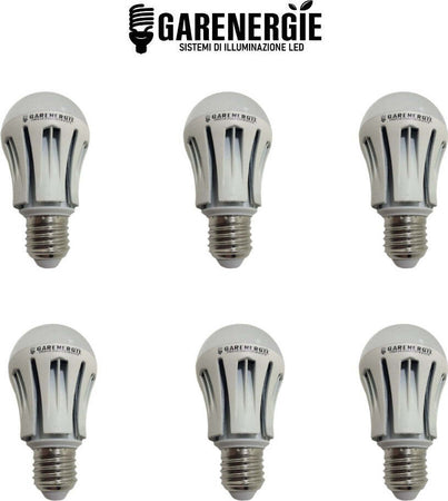 kit 6 pz lampada led a60 9w e27 bianco caldo 3000k Illuminazione/Lampadine/Lampadine a LED Led Mall Home - Napoli, Commerciovirtuoso.it