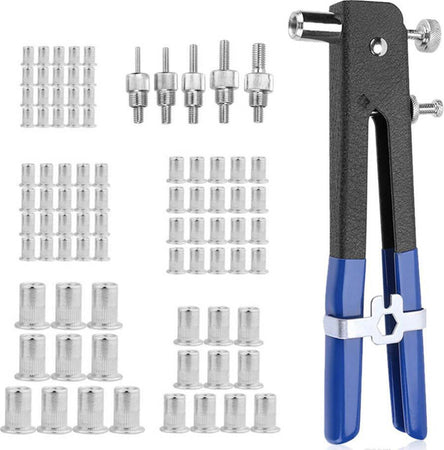 Kit 86 Pz Rivettatrice Per Inserti Rivetti Filettati Filetti M3 M4 M5 M6 M8 Casa, arredamento e bricolage > Bricolage e fai da te > Utensili Manuali Trade Shop italia - Napoli, Commerciovirtuoso.it
