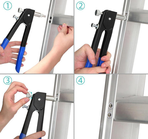 Kit 86 Pz Rivettatrice Per Inserti Rivetti Filettati Filetti M3 M4 M5 M6 M8 Casa, arredamento e bricolage > Bricolage e fai da te > Utensili Manuali Trade Shop italia - Napoli, Commerciovirtuoso.it