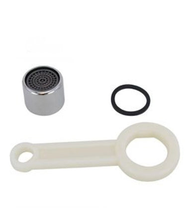 Kit 9pz Aeratore Per Rubinetto F22 In Abs 22mm Chiave Serraggio Guarnizioni 59032