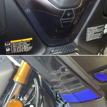 Kit-adesivi-3D-blu-protezioni-scooter-compatibili-con-Yamaha-Tmax-560-2022-2023