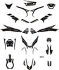 Kit-adesivi-3D-nero-protezioni-scooter-compatibili-con-Yamaha-Tmax-560-2022-2023