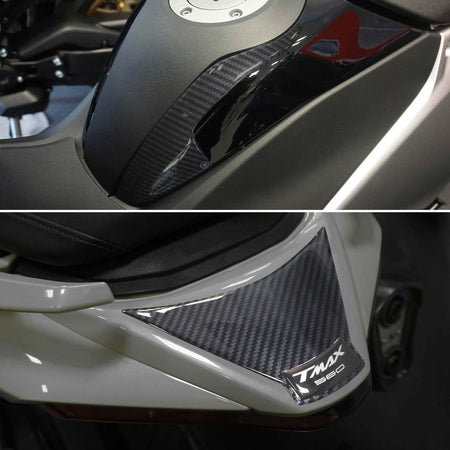 Kit-adesivi-3D-nero-protezioni-scooter-compatibili-con-Yamaha-Tmax-560-2022-2023