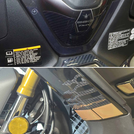 Kit-adesivi-3D-oro-protezioni-scooter-compatibili-con-Yamaha-Tmax-560-2022-2023