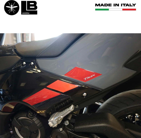 Kit-adesivi-3D-rosso-protezioni-scooter-compatibili-con-Yamaha-Tmax-560-2022-23