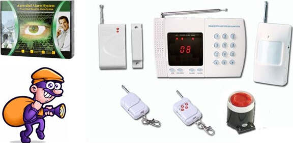 Kit-Allarme-Antifurto-Casa-Ufficio-Centralina-Wireless-Digitale-Display-Telefono