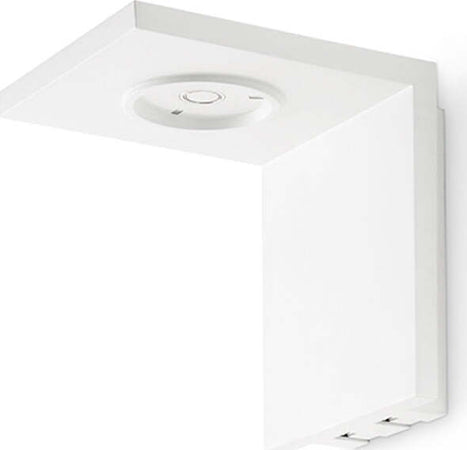 Kit-Applique-Da-Esterno-Ricaricabile-Magnet-Moderna-Alluminio-Bianco-Led