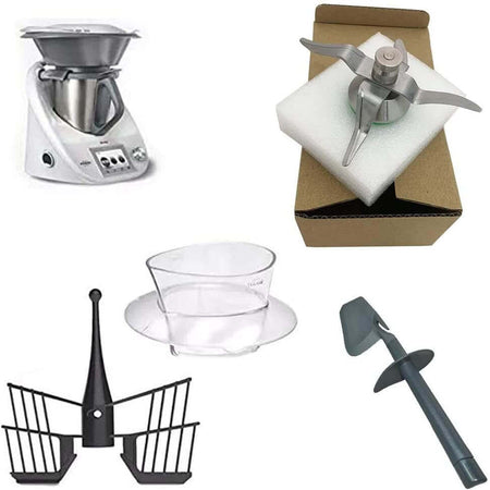Kit Bimby TM5 Lama Spatola Farfalla Misurino Compatibile