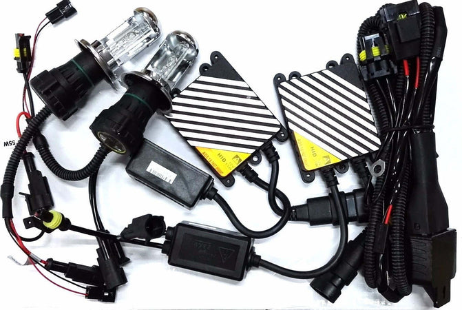 KIT BIXENON H4 H4-3 6000K 55W HID COPPIA FARI LUCE PER AUTO CENTRALINA Auto e Moto/Parti per auto/Luci lampadine e indicatori/Lampadine/Lampadine per esterno Trade Shop italia - Napoli, Commerciovirtuoso.it