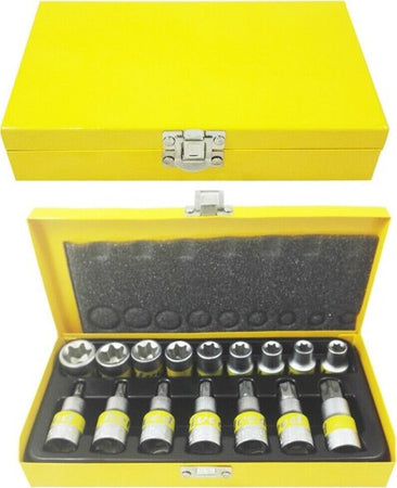 Kit-Chiavi-A-Bussola-Torx-Maschio-E-Femmina-Helved-Da-16pz-Cromovanadio-Hld10118