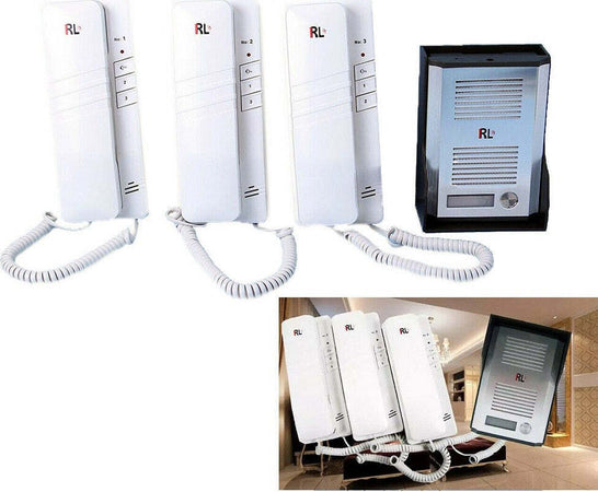Kit Citofono Apriporta Cancello Tre Cornette 4 Fili Casa Ufficio Interfono Casa, arredamento e bricolage > Sicurezza e Antifurti > Videocitofoni e Spioncini Trade Shop italia - Napoli, Commerciovirtuoso.it