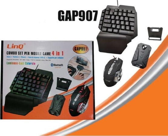 Kit-Combo-4in1-Set-Per-Mobile-Game-Accessori-Gioco-Per-Smartphone-Bluetooth-Gap907