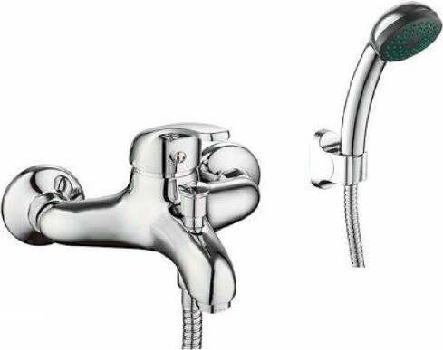 Kit-Completo-Rubinetto-Miscelatore-Vasca-Da-Bagno-+-Doccetta-Cromato-Taranto
