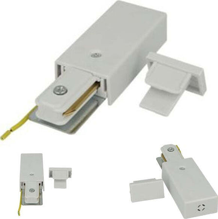 Kit Connettore Alimentazione E Terminale Chiusura Per Binario Guida Monofase Illuminazione/Strisce LED Trade Shop italia - Napoli, Commerciovirtuoso.it