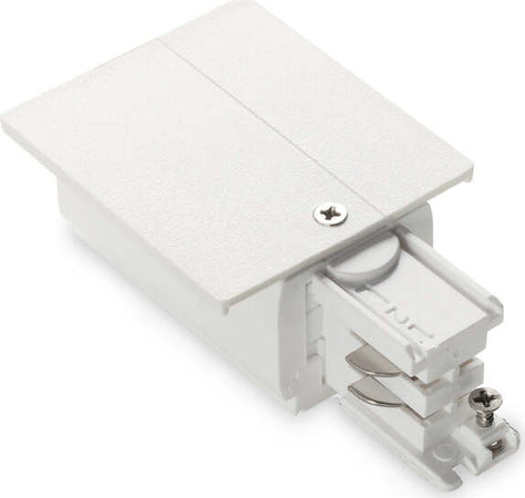 Kit-Connettore-Da-Incasso-Principale-E-Destro-On-Off-Link-Alluminio-Bianco