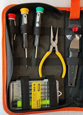 Kit Di 11 Strumenti Di Riparazione Di Precisione Professionale Custodia Q-g30 Fai da te/Utensili elettrici e a mano/Utensili a mano/Set di attrezzi Trade Shop italia - Napoli, Commerciovirtuoso.it