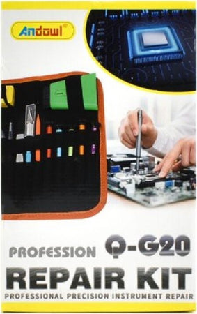 Kit Di Attrezzi Strumenti Di Riparazione Di Precisione Con Borsa Portatile Q-g20 Fai da te/Utensili elettrici e a mano/Utensili a mano/Set di attrezzi Trade Shop italia - Napoli, Commerciovirtuoso.it