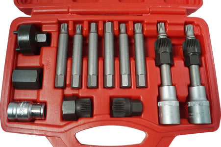 KIT DI CHIAVI PER SMONTAGGIO PULEGGIA E ALTERNATORE MOTORE AUTO 13 PEZZI Auto e Moto/Parti per auto/Alternatori Trade Shop italia - Napoli, Commerciovirtuoso.it