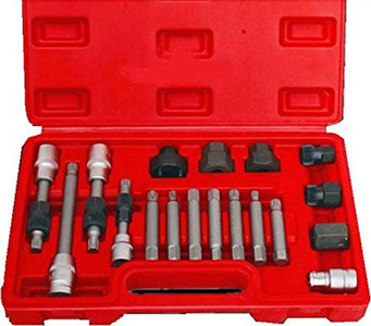 KIT DI CHIAVI PER SMONTAGGIO PULEGGIA E ALTERNATORE MOTORE AUTO 18 PEZZI VALIGIA Auto e Moto/Parti per auto/Alternatori Trade Shop italia - Napoli, Commerciovirtuoso.it