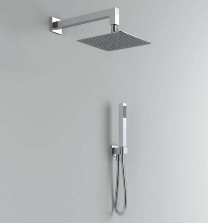 Kit Doccia Quadro 1 Completo Soffione Braccio Presa Acqua Doccetta Laccio Pvc Bagno Fai da te/Attrezzature per cucine e bagni/Attrezzature per bagni/Docce e componenti doccia/Filtri supporti e soffioni doccia/Docce fisse Ogomondo - Martina Franca, Commerciovirtuoso.it