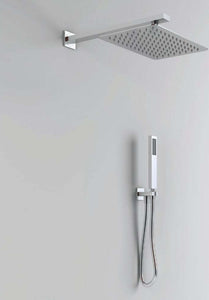 Kit Doccia Rettangolare 1 Completo Soffione Braccio Presa Acqua Doccetta Laccio Pvc Bagno Fai da te/Attrezzature per cucine e bagni/Attrezzature per bagni/Docce e componenti doccia/Sistemi saliscendi per vasche da bagno e docce Ogomondo - Martina Franca, Commerciovirtuoso.it