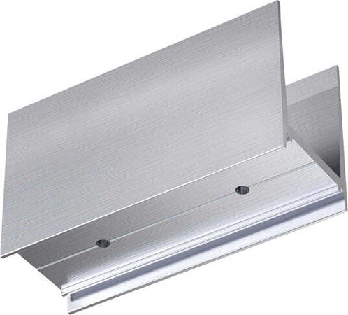 Kit-Dritto-Continuo-Steel-Alluminio-Cromo-Luce