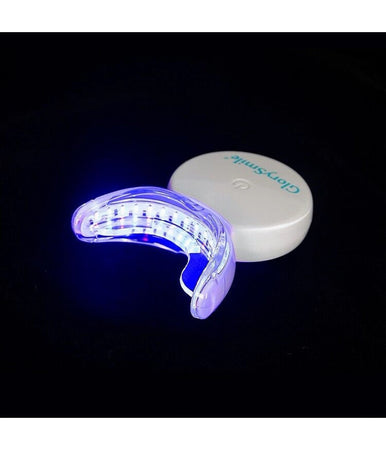 Kit Gel Sbiancante Denti Luce Led Rimozione Macchie Cura Odontoiatrica Avanzata
