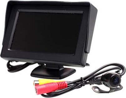 Kit Monitor Lcd Tft 4.3 Video Auto Camper Con Telecamera Retromarcia Parcheggio Elettronica/Elettronica per veicoli/Elettronica per auto/Sistemi video/Videocamera da cruscotto Trade Shop italia - Napoli, Commerciovirtuoso.it