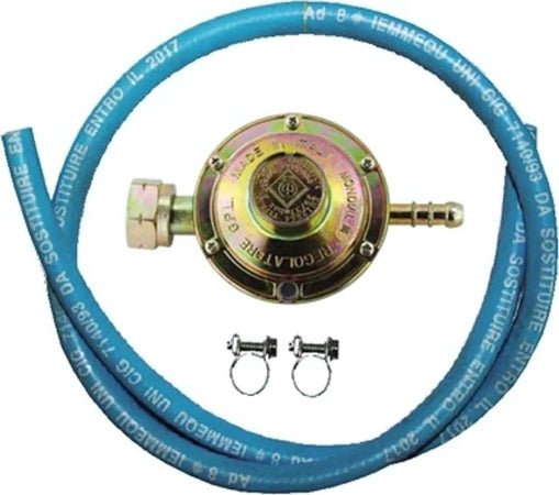 Kit-Montaggio-Stufe,-Fornelli,-Cucine-Gpl-(Regolatore-+-Tubo-+-Fascette)-0.5-Metri