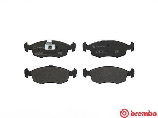 KIT Pastiglie Freno Fiat Doblo' Fiat Punto' 99 Anteriore Brembo P23079 Pastiglie Freni Ricambio Sistema Teves Brembo Bosch
