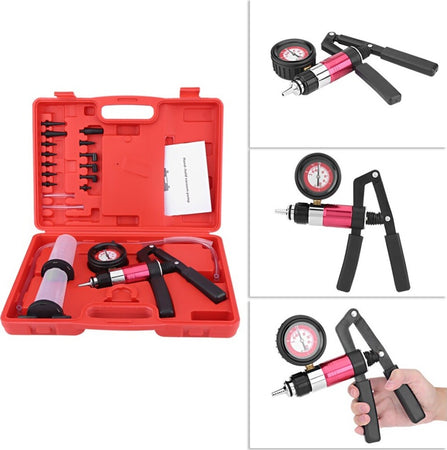 KIT POMPA DA VUOTO MANUALE PER SPURGO FRENI FRIZIONE AUTO MOTO TESTER Auto e Moto/Attrezzi per veicoli/Attrezzi per freni/Apparecchiatura per spurgo freni Trade Shop italia - Napoli, Commerciovirtuoso.it