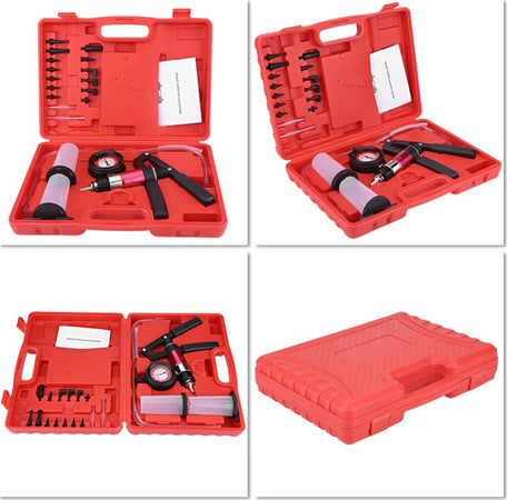 KIT POMPA DA VUOTO MANUALE PER SPURGO FRENI FRIZIONE AUTO MOTO TESTER Auto e Moto/Attrezzi per veicoli/Attrezzi per freni/Apparecchiatura per spurgo freni Trade Shop italia - Napoli, Commerciovirtuoso.it