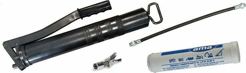 Kit pompa ingrassaggio a leva made in italy con testina g coupler Confezione da 1pz