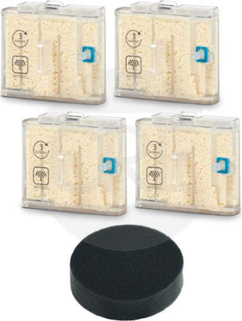 Kit-Ricambi-con-4-Cartucce-Anticalcare-e-1-Filtro-per-Clean&Steam-Multi