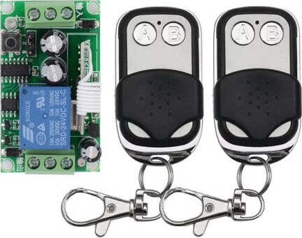 Kit Ricevitore Rel?+ 2 Telecomandi Universale Radiocomando 433mhz Cancelli Luci Elettronica/Elettronica per veicoli/Accessori/Accessori audio e video/Telecomandi Trade Shop italia - Napoli, Commerciovirtuoso.it