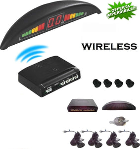 KIT-SENSORI-DI-PARCHEGGIO-WIRELESS-UNIVERSALI-RETROMARCIA-DISPLAY-AUTO-FURGONE