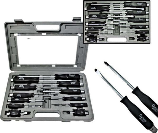 Kit-Set-12-Cacciaviti-Cacciavite-Impatto-A-Croce-E-Taglio-Con-Manico-Ad-Impatto