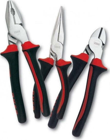 Kit-Set-3-Pezzi-Pinze-Pinza-Tronchese-Trinchesina-A-Punta-Attrezzi-Da-Lavoro
