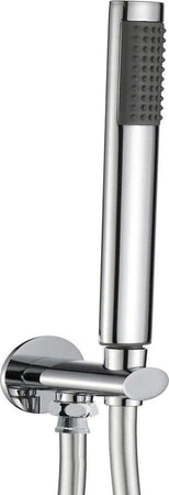 Kit Set Doccia Ottone Cromato Completo di Supporto Presa Acqua Con Flessibile E Doccetta Ovale Fai da te/Attrezzature per cucine e bagni/Attrezzature per bagni/Docce e componenti doccia/Sistemi saliscendi per vasche da bagno e docce Ogomondo - Martina Franca, Commerciovirtuoso.it