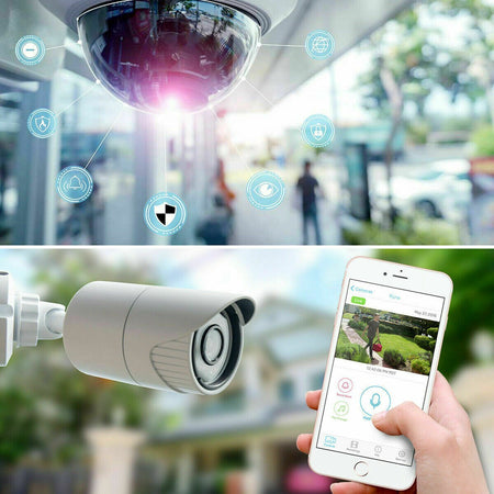 KIT Videosorveglianza WIFI DVR NVR 4 Canali 4 Telecamere Wireless Fai da te/Sicurezza e protezione/Sistemi di sicurezza domestica/Kit video per la sicurezza domestica/Kit di sorveglianza DVR Zencoccostore - Formia, Commerciovirtuoso.it