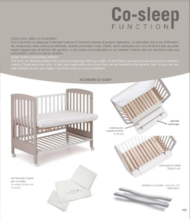 Kit Prolunga Co-Sleep Cuoricini