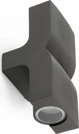 KLAMP 2L Lampada da parete grigio scuro Illuminazione/Illuminazione per interni/Illuminazioni per pareti/Applique Led Mall Home - Napoli, Commerciovirtuoso.it