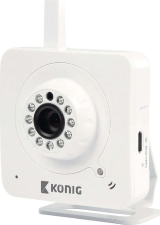 König SAS-IPCAM100W Videocamera IP da Interni, Bianco Fai da te/Sicurezza e protezione/Sistemi di sicurezza domestica/Kit video per la sicurezza domestica/Videocamere di sorveglianza/Dom camera Scontolo.net - Potenza, Commerciovirtuoso.it