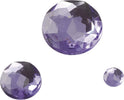 KNORR-PRANDELL---100-PEZZI---PIETRE-GLAMOUR-TONDE-Ø6,12,18MM---COLORE-LILLA